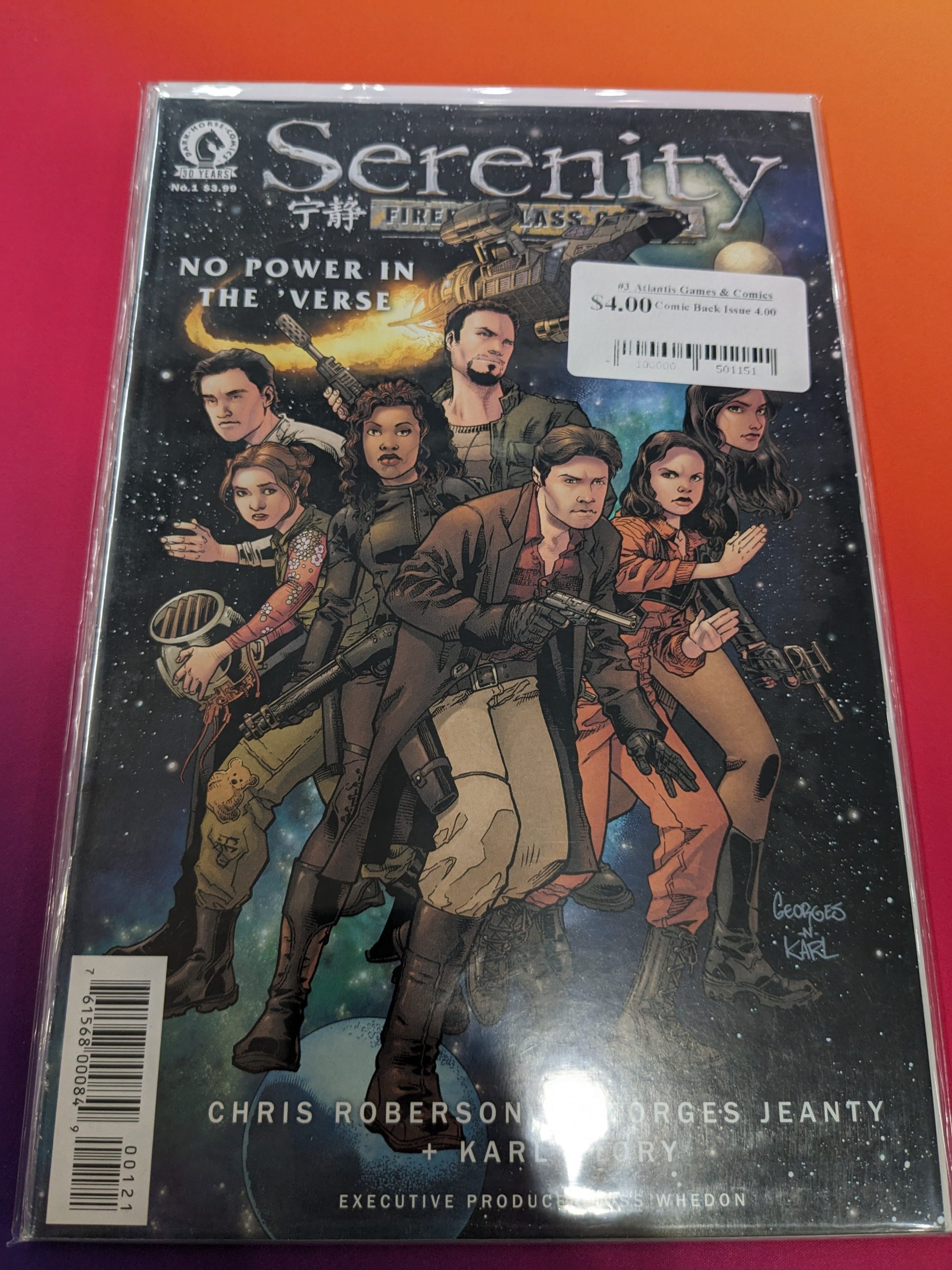 Serenity: No Power in the Verse #1-3, 5 Bundle
