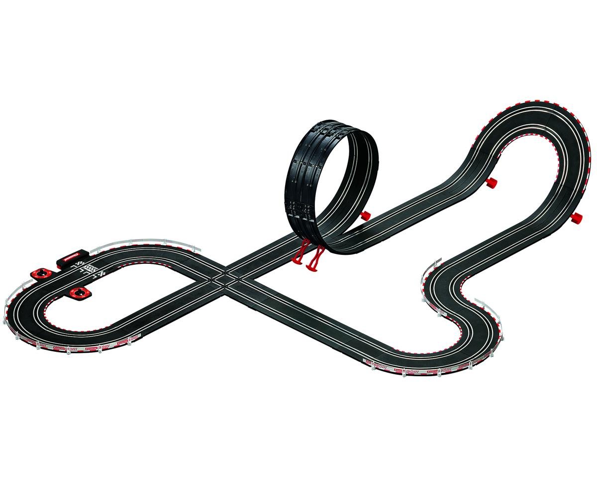 Carrera GO!!! Power Lap 1/43 Slot Car Racing Set w/BMW M4 GT3 DTM & Audi R8 LMS GT3 Evo II DTM Cars