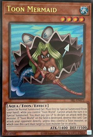 Toon Mermaid (SRL-EN072 (c) 2020 25th Anniversary) Ultra Rare - Near M