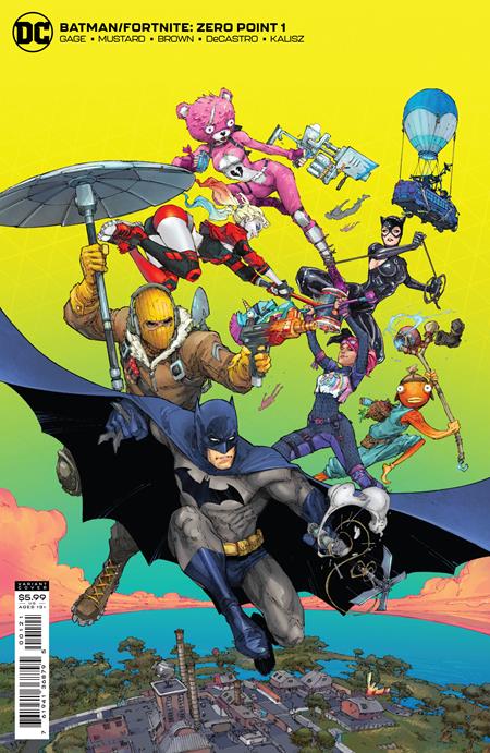 BATMAN FORTNITE ZERO POINT #1 (OF 6) CVR B KENNETH ROCAFORT CARD STOCK