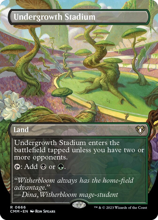 Undergrowth Stadium [#0666 Borderless] (CMM-R)