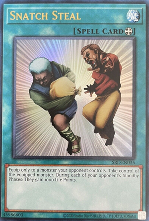 Snatch Steal (SRL-EN036 (c) 2020 25th Anniversary) Ultra Rare - Near M