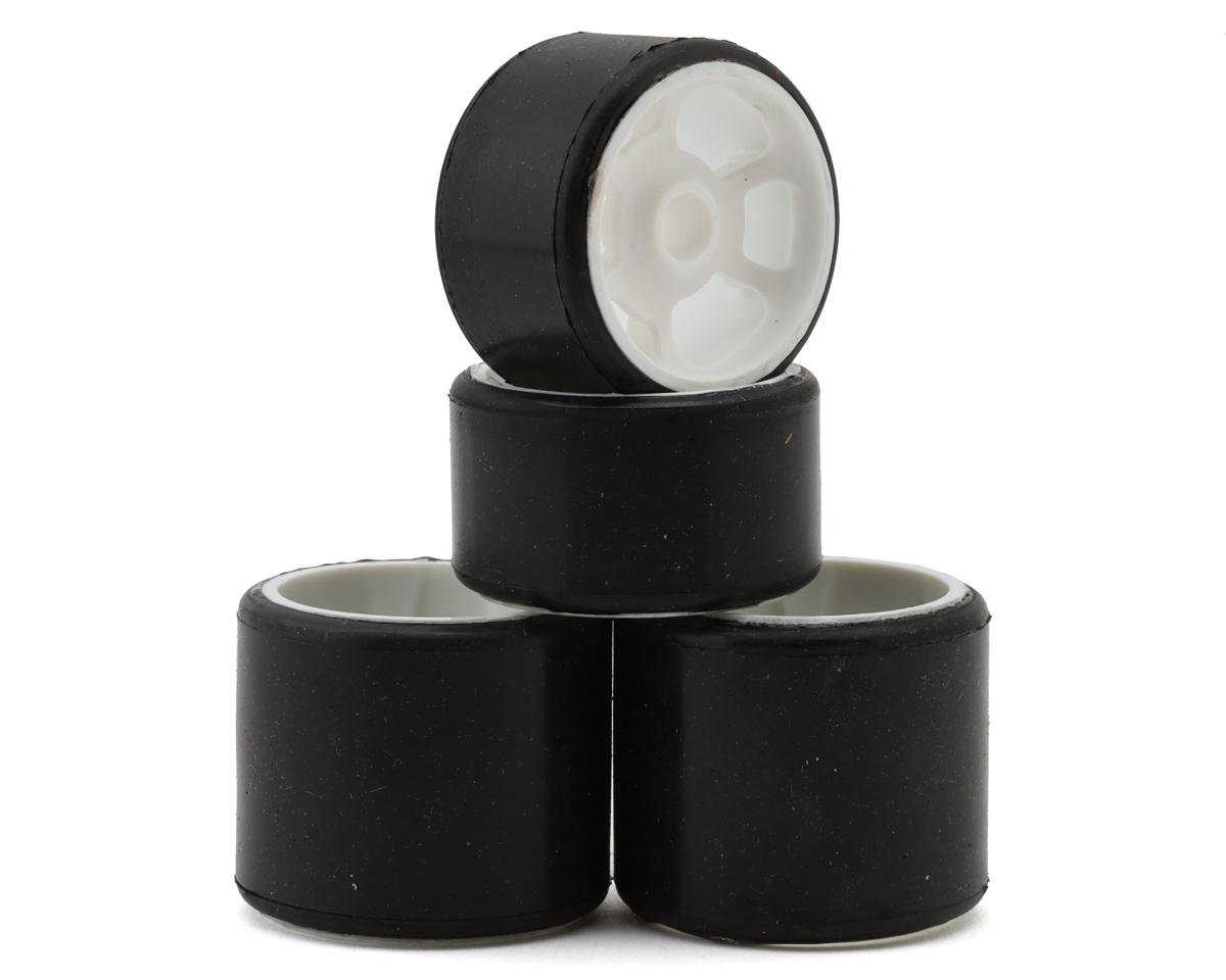 CRC 1/12 Pan Car Pre-Mounted Rubber Tires Set (Front/Rear)