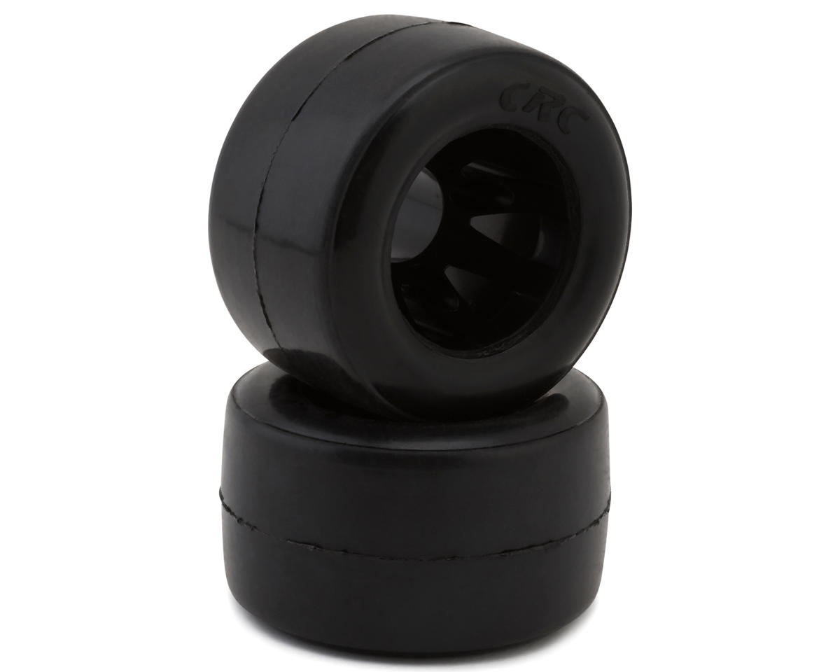 CRC RT1 GTR 1/10 Rear Pre-Mounted Rubber GT Tire (2)