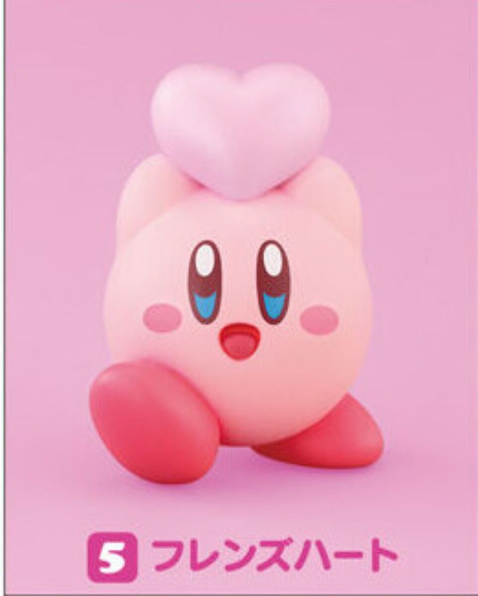 Kirby Friends 3: Mini Figure – Kirby (Friend Heart) (5)