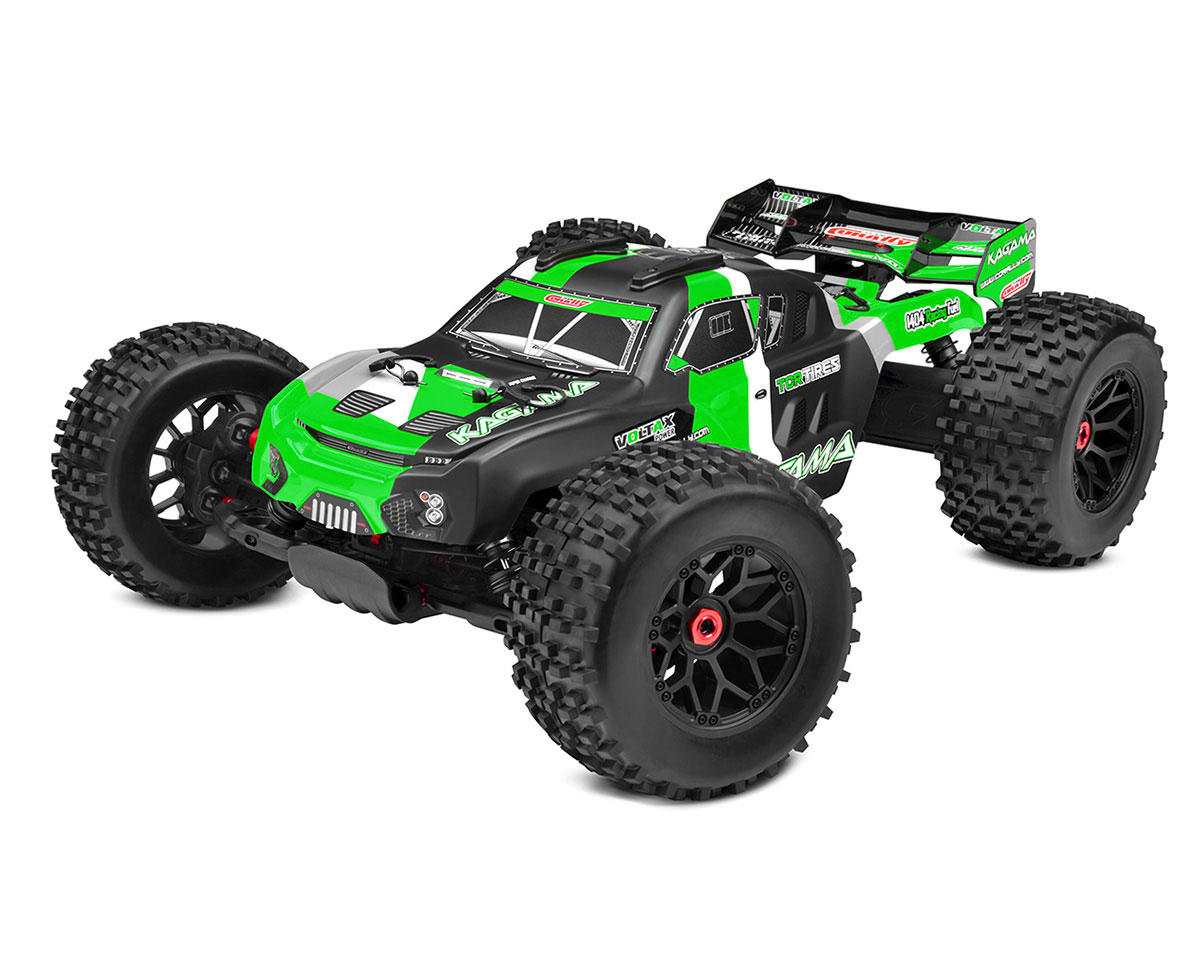 Corally Kagama XP 6S 4WD Brushless 1/8 RTR Monster Truck (Green) w/2.4GHz Radio