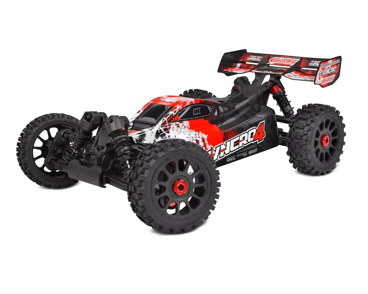 Corally Syncro-4 4S 4WD Brushless 1/8 RTR Buggy (Red) w/2.4GHz Radio