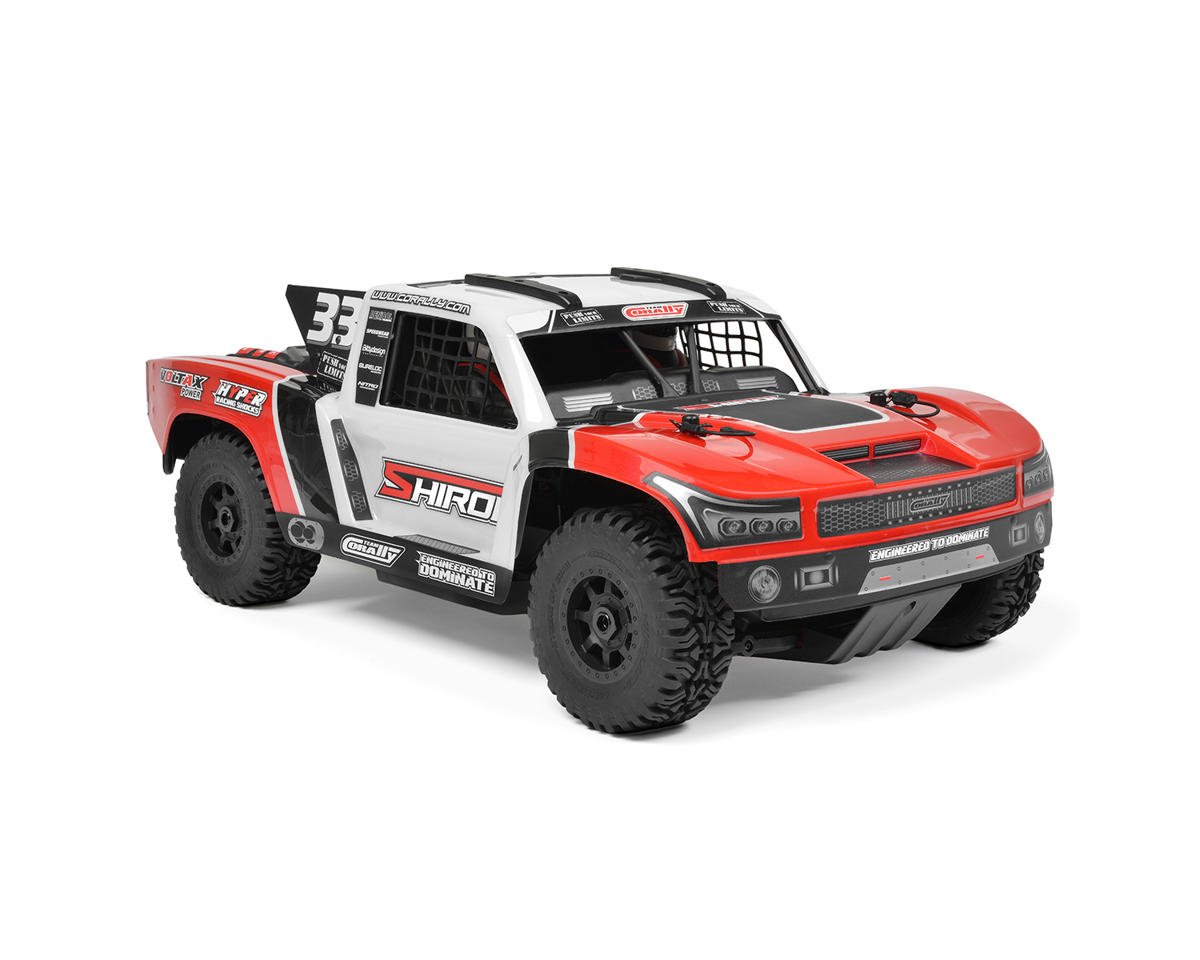 Corally Shiroi XP6 6S Brushless 1/8 4WD Roller Short Course Truck (Red)