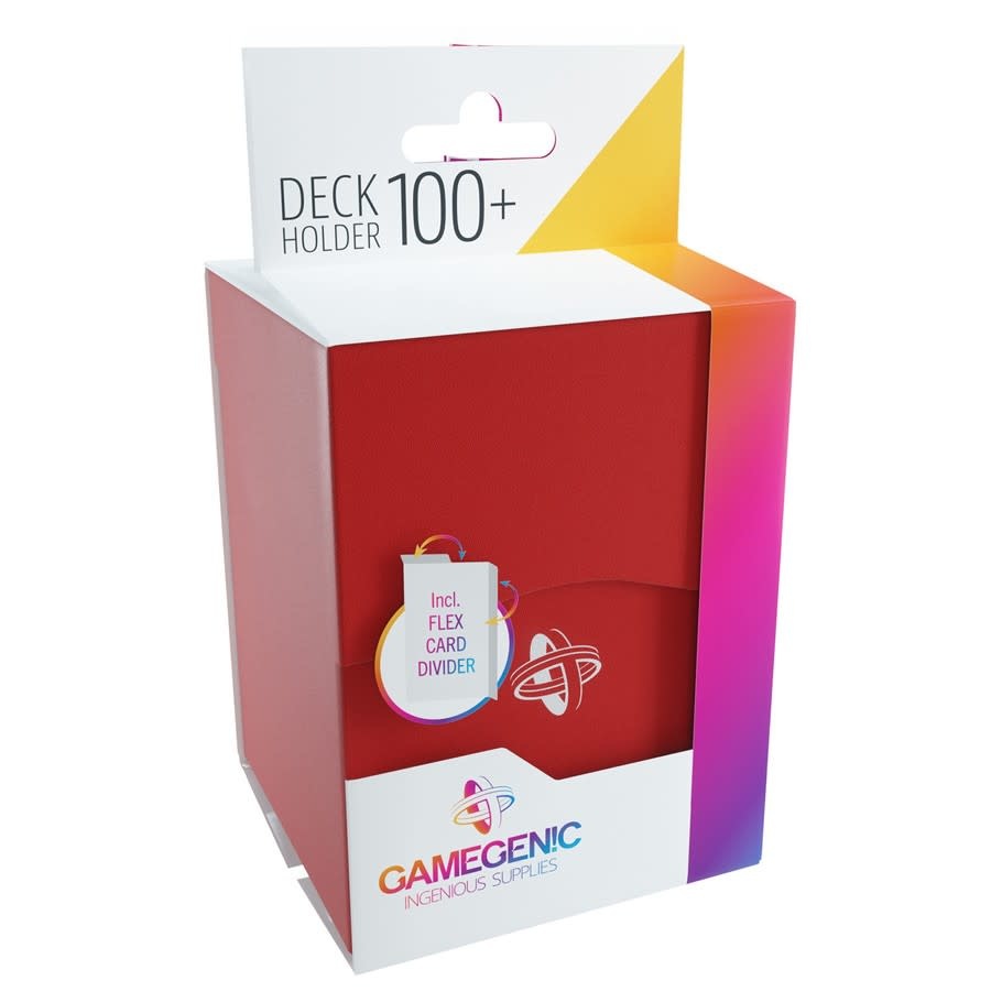 GameGenic: Deck Box - Deck Holder 100+: Red