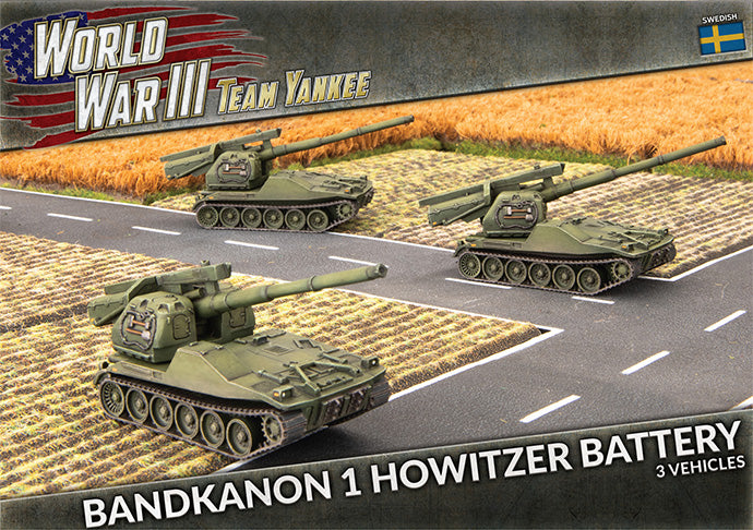 Flames of War: Team Yankee WW3: Swedish (TSWBX06) - Bandkanon 1 Howitz
