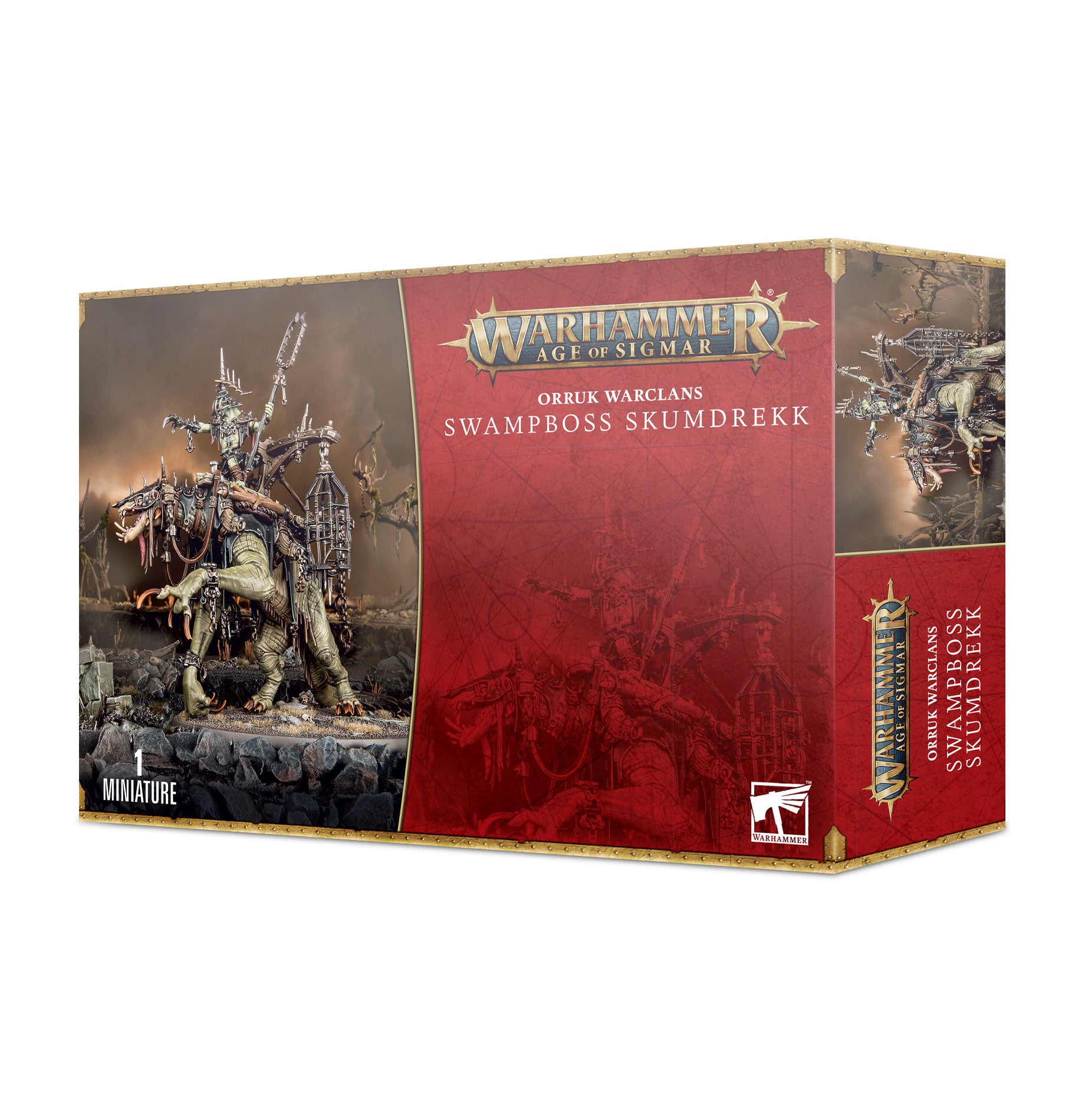 Age of Sigmar: Orruk Warclans - Kruleboyz: Swampboss Skumdrekk / Snatc