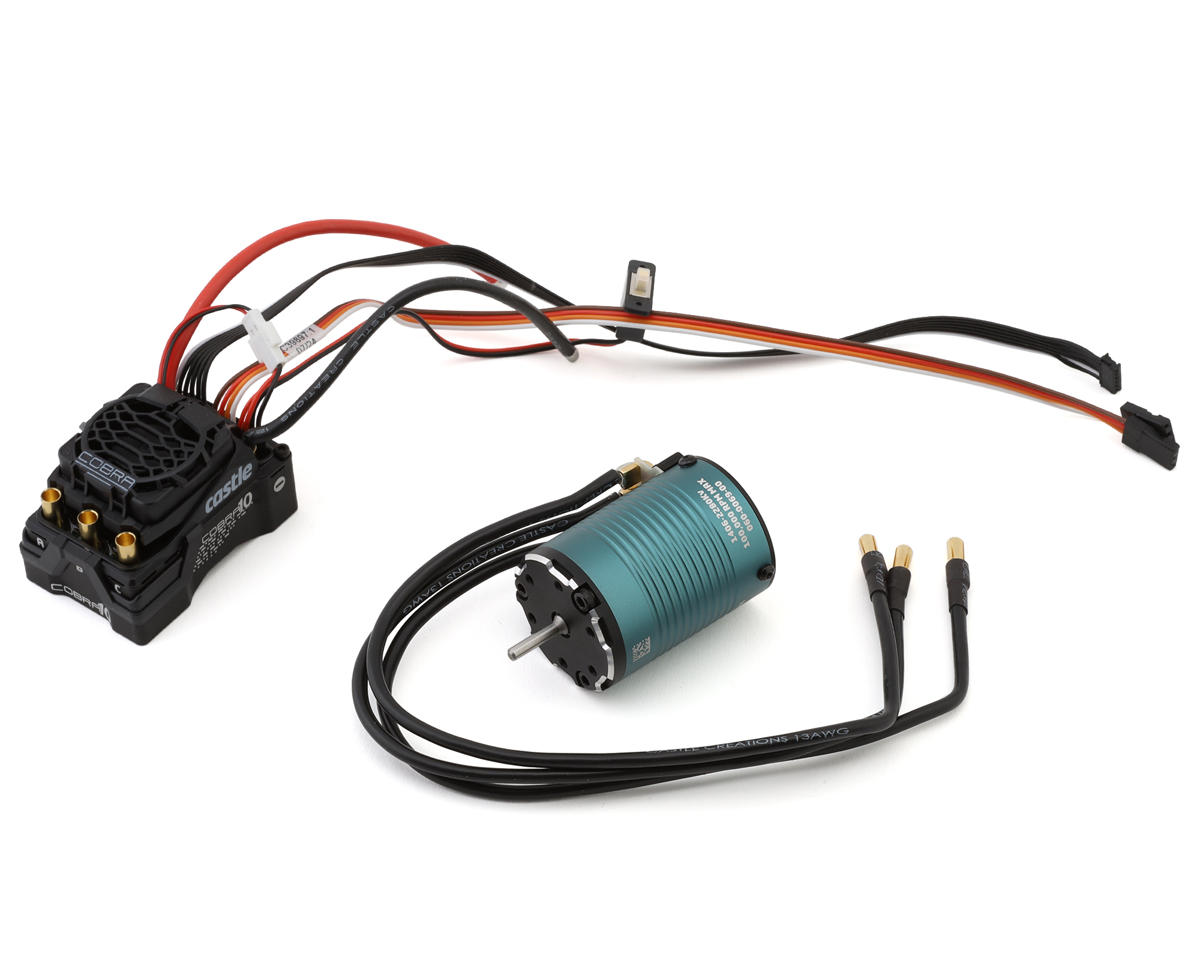 Castle Creations Cobra 10 6S 1/10 Brushless Crawler Combo w/1406 Sensored Motor (2280kV)
