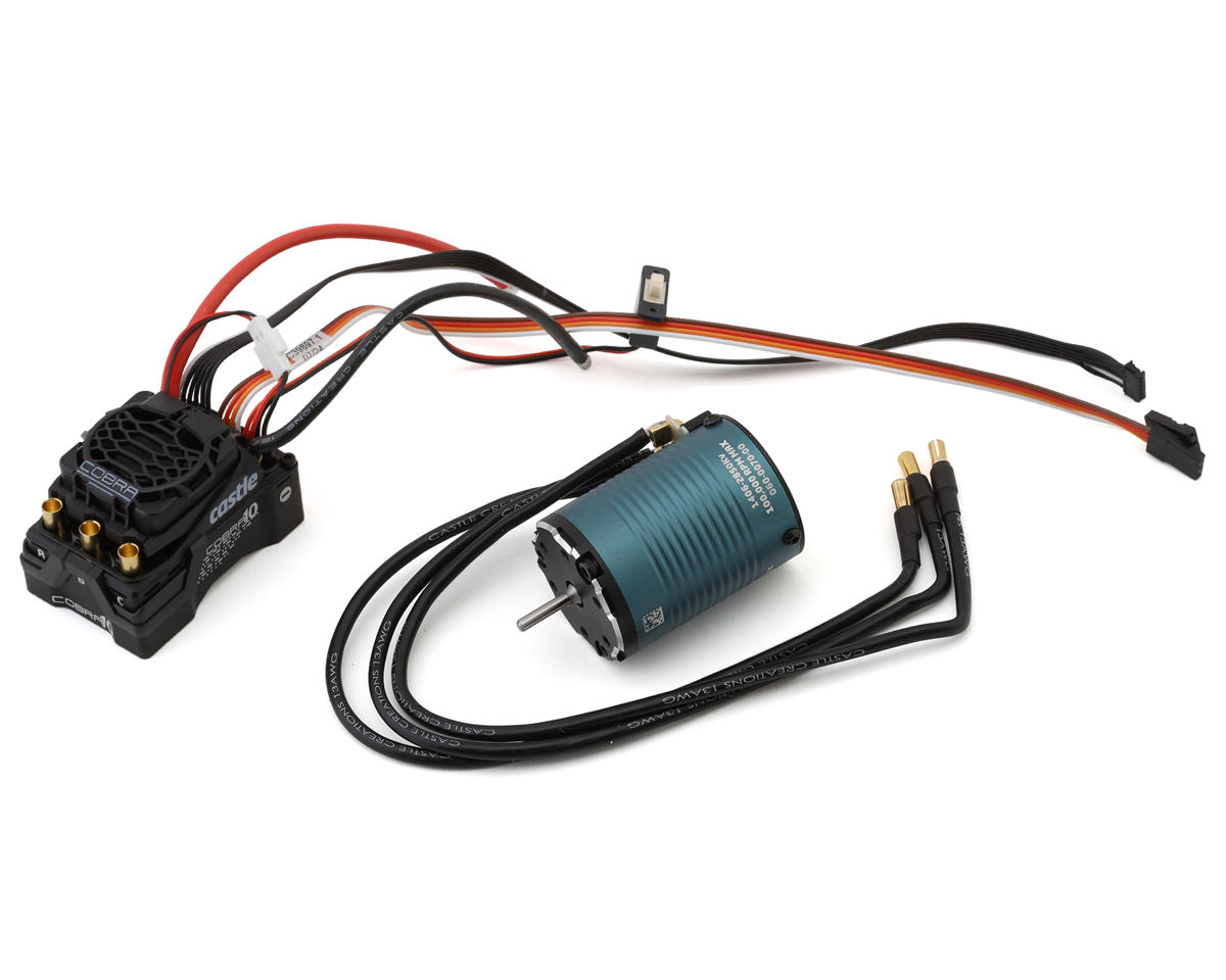 Castle Creations Cobra 10 6S 1/10 Brushless Crawler Combo w/1406 Sensored Motor (2850kV)