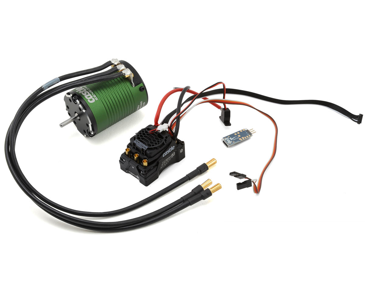 Castle Creations Cobra 10 6S 1/10 Brushless Crawler Combo w/1406 Sensored Motor (3800kV)