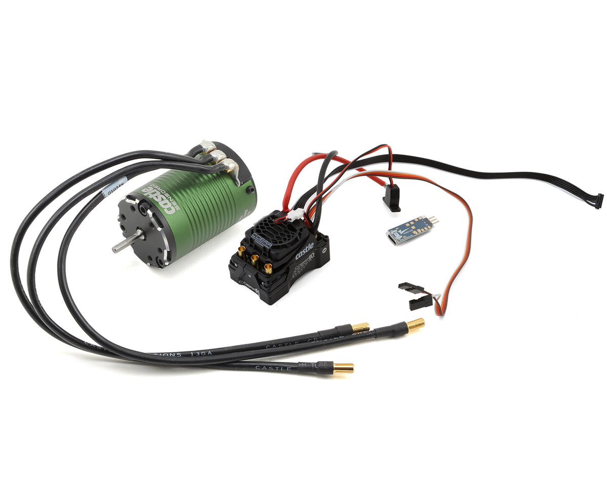 Castle Creations Cobra 10 6S 1/10 Brushless Combo w/1410 Sensored Motor (3800kV) (5mm Shaft)