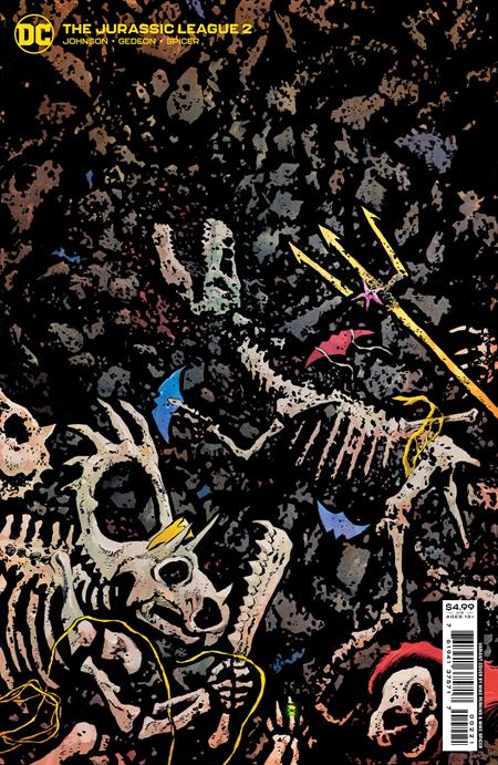 JURASSIC LEAGUE #2 (OF 6) CVR B MIKE PERKINS CARD STOCK VAR