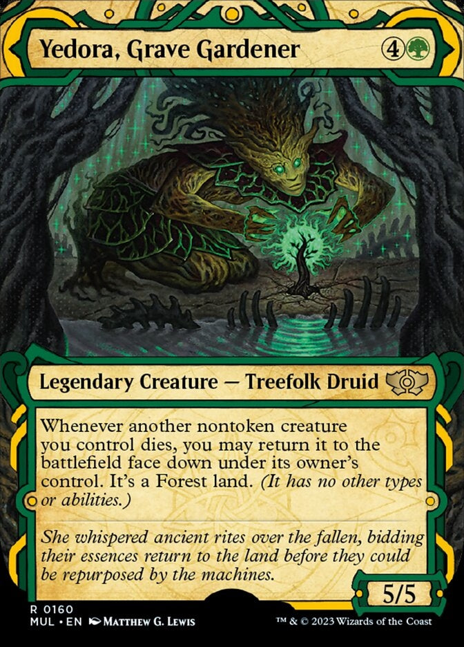 Yedora, Grave Gardener [#0160 Halo Foil] (MUL-R)