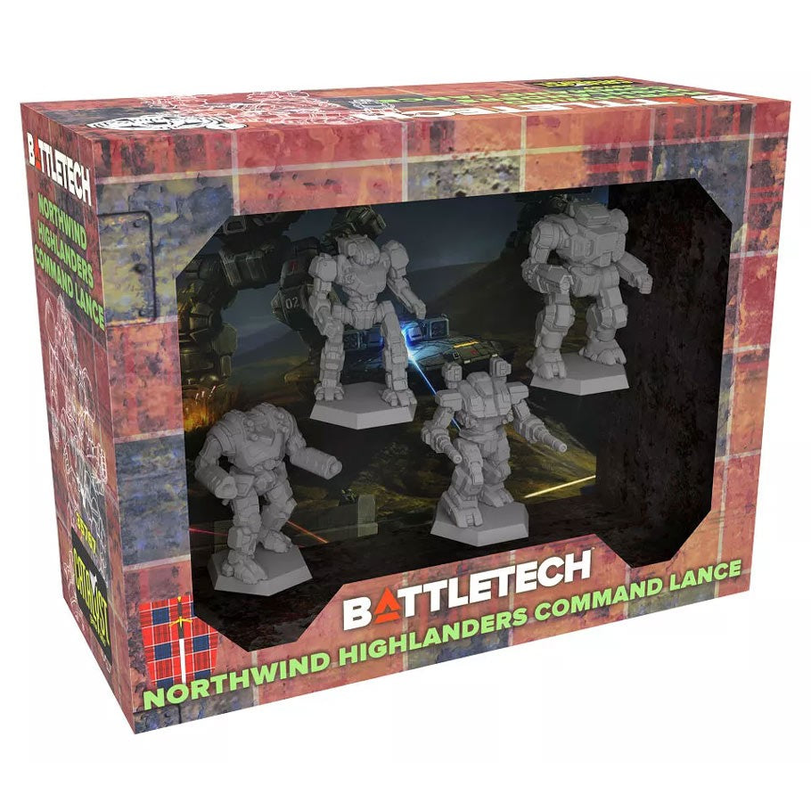 BattleTech: Miniature Force Pack - Northwind Highlanders: Command Lanc