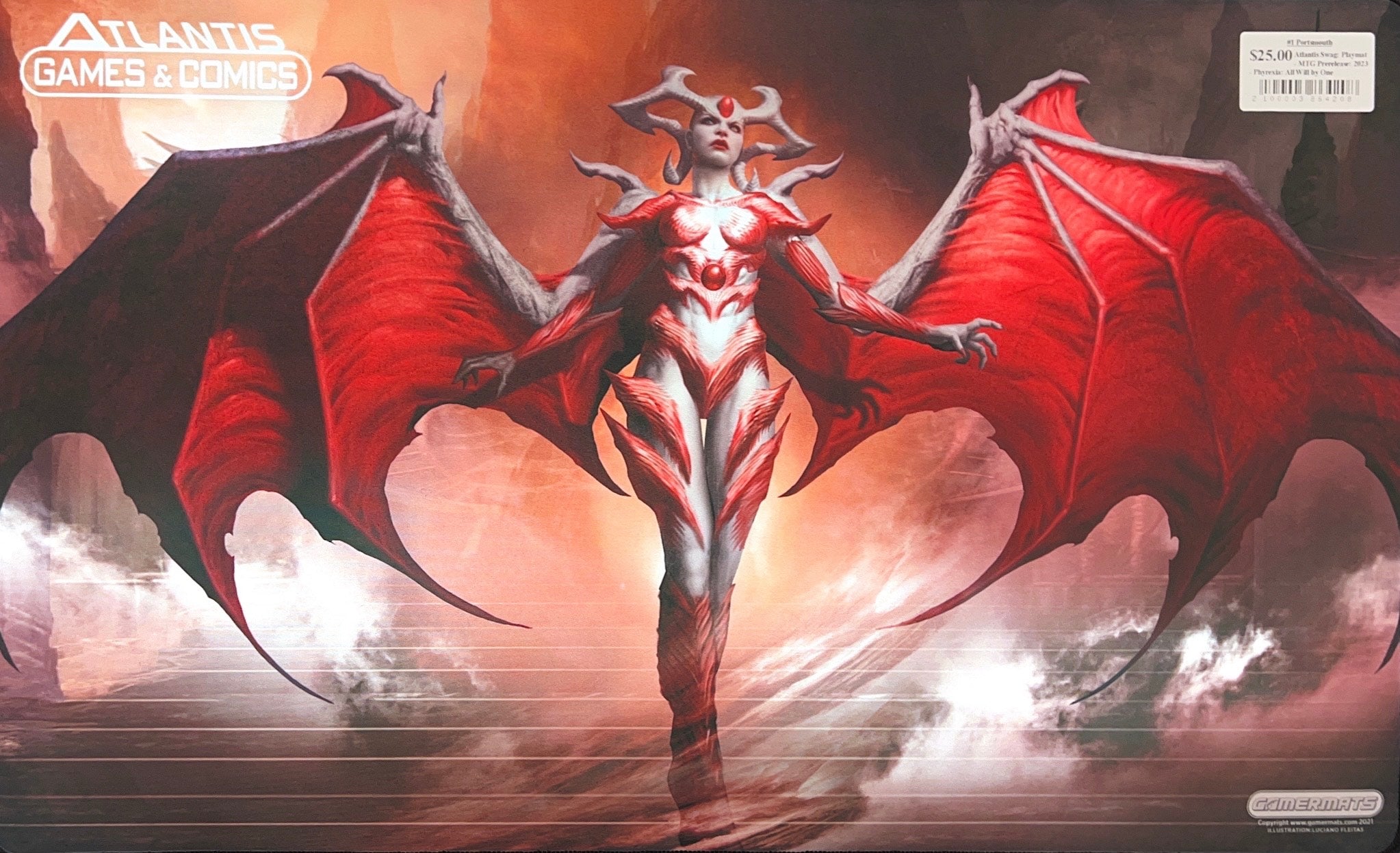 Atlantis Swag: Playmat - MTG Prerelease: 2023 - Phyrexia: All Will Be