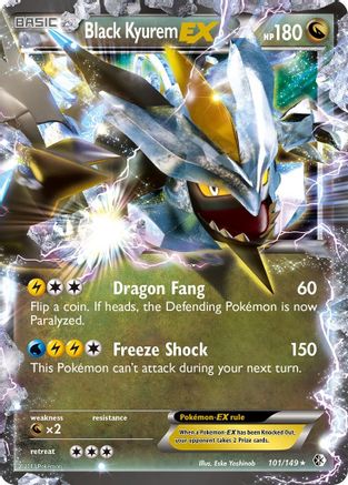 Black Kyurem EX - 101/149 (BCR) Ultra Rare - Near Mint Holofoil
