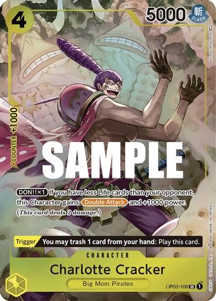 Charlotte Cracker (Alternate Art) (OP03-108 SR)