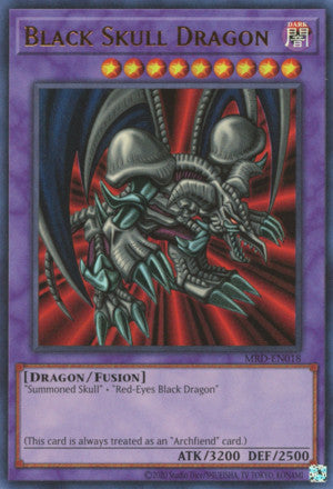 Black Skull Dragon (MRD-EN018 (c) 2020 25th Anniversary) Ultra Rare -