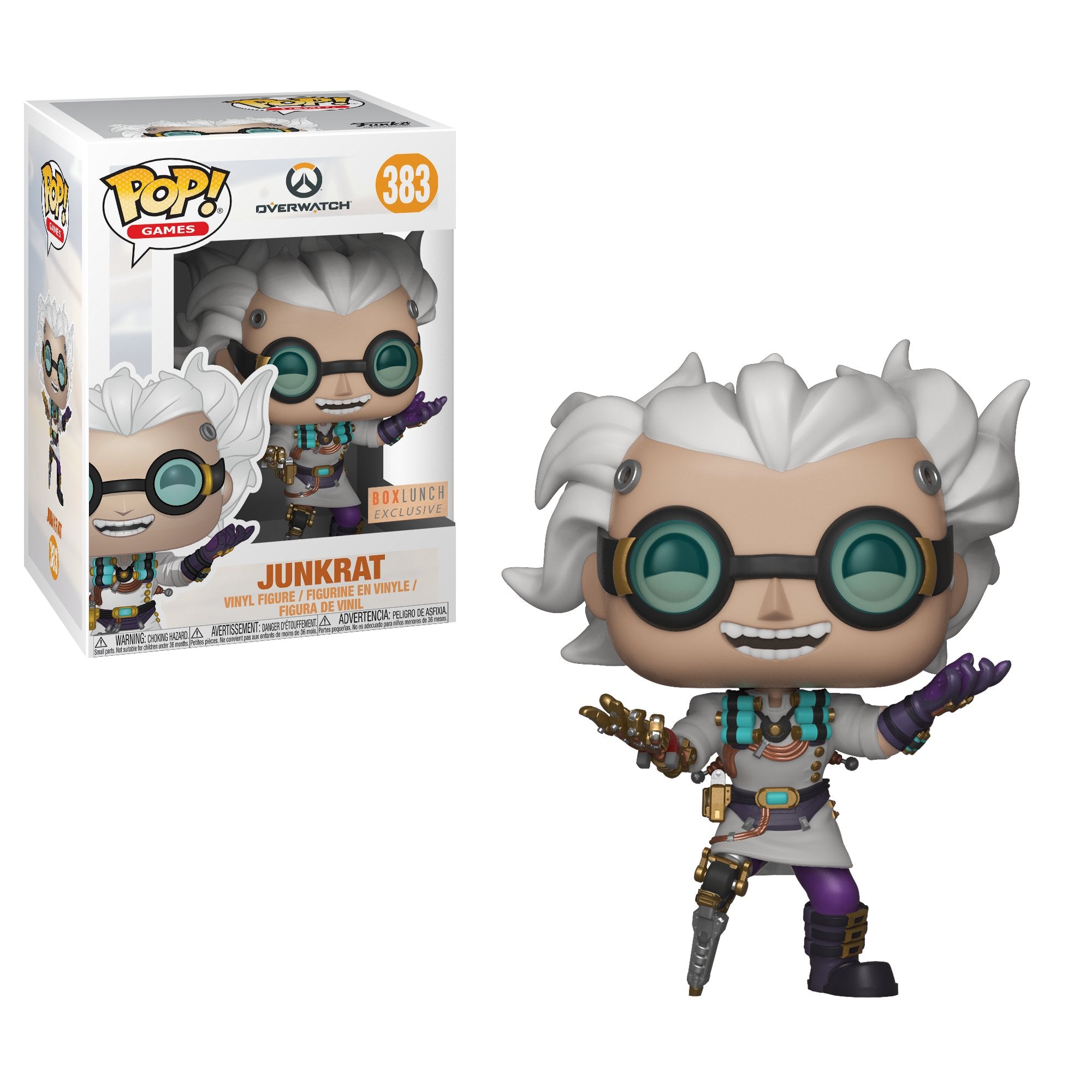 POP Figure: Overwatch #0383 -Junkrat (Dr. Junkenstein) (Funko BoxLunch
