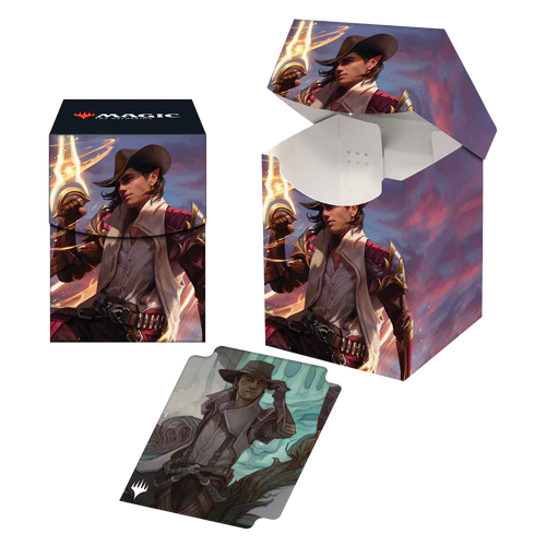 Ultra-PRO: Deck Box 100 + - MTG: Outlaws of Thunder Junction - Kellan,