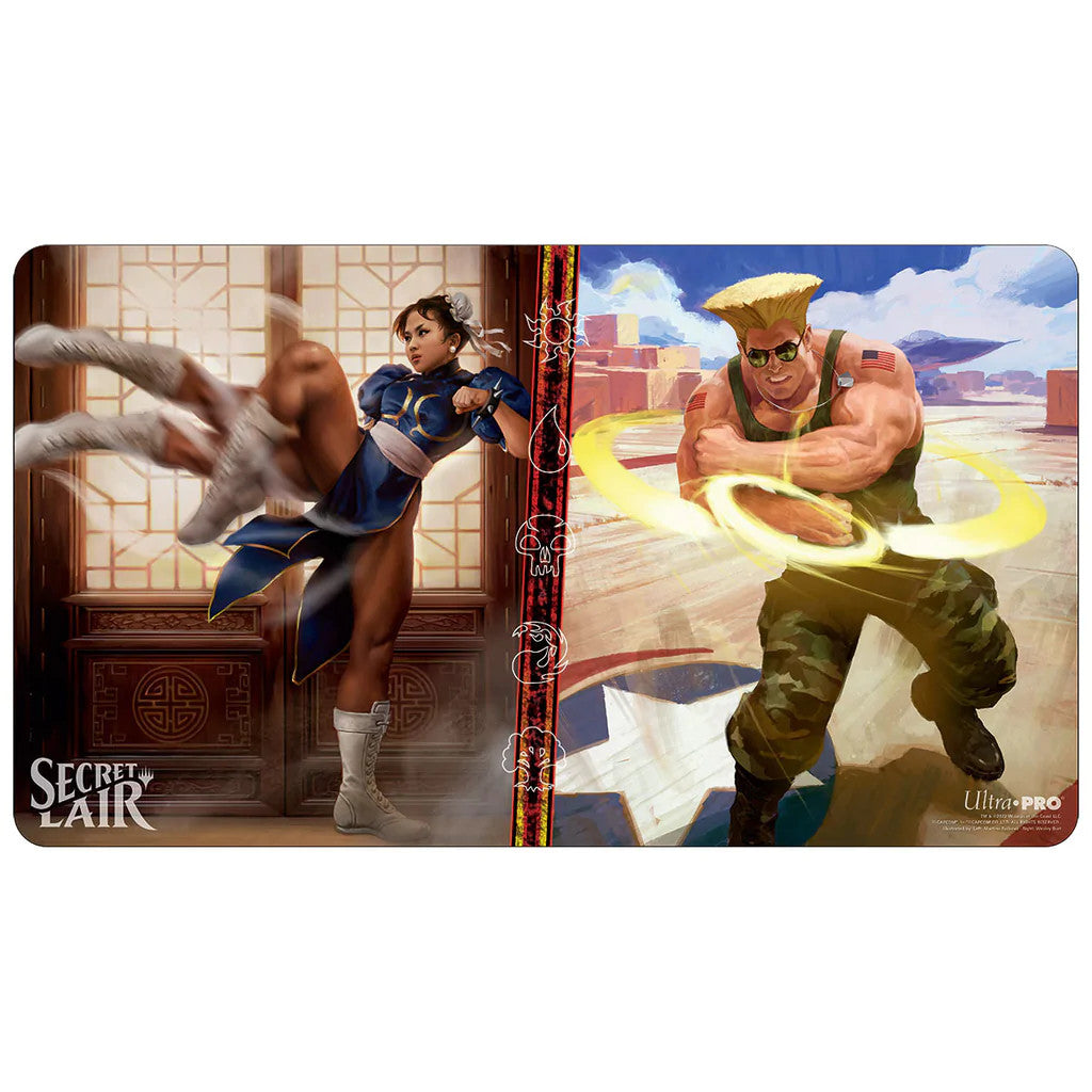 Ultra-PRO: Playmat - MTG: Secret Lair - Chun-Li, Countless Kicks & Gui