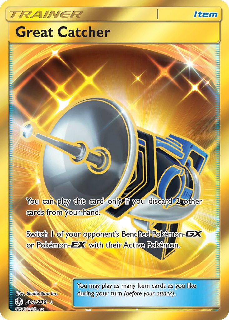 Great Catcher - 264/236 (CEC) Secret Rare - Near Mint Holofoil