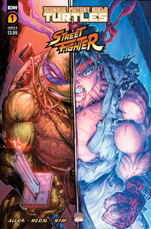 Teenage Mutant Ninja Turtles Vs. Street Fighter #1 Variant B (Williams