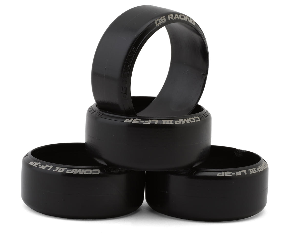 DS Racing Competition III Slick Drift Tires (4) (LF-3P)