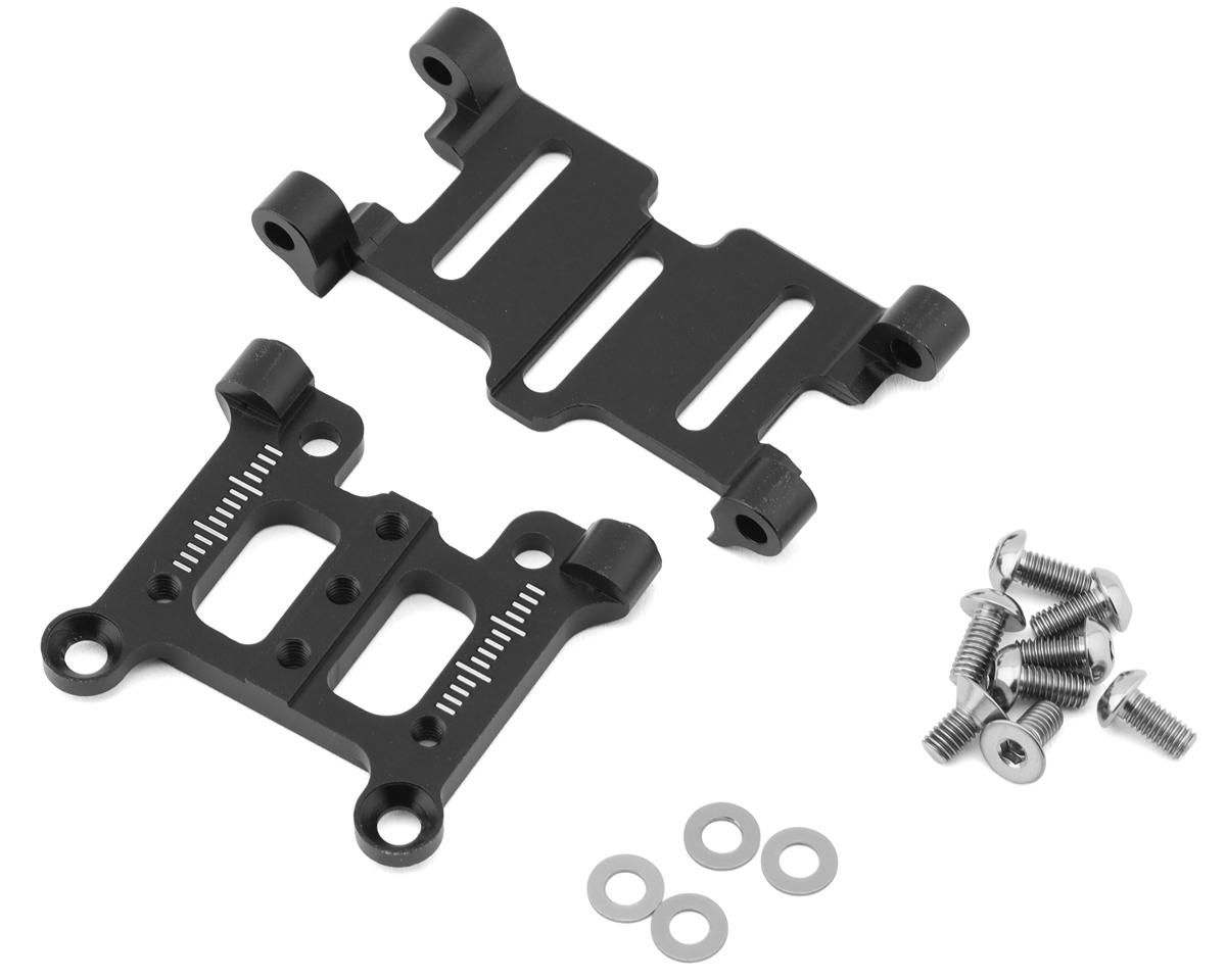 DS Racing Reve D RDX Soda Aluminum Caster Plate w/Titanium Hardware