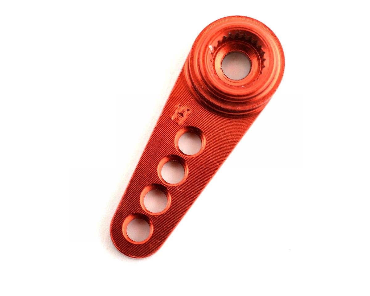 Dynamite Machined Aluminum Hitec Servo Horn (Red)