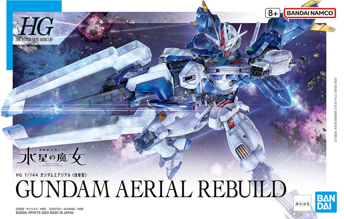 1/144 (HG): Gundam: The Witch from Mercury - #19 XVX-016RN Gundam Aeri