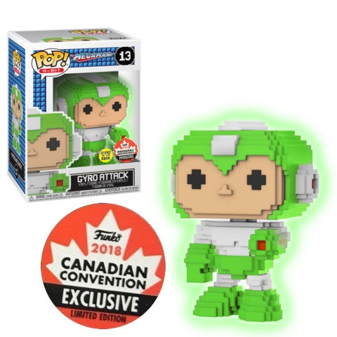 POP Figure: Megaman #0013 - Gyro Attack (2018 Canadian Convention Excl