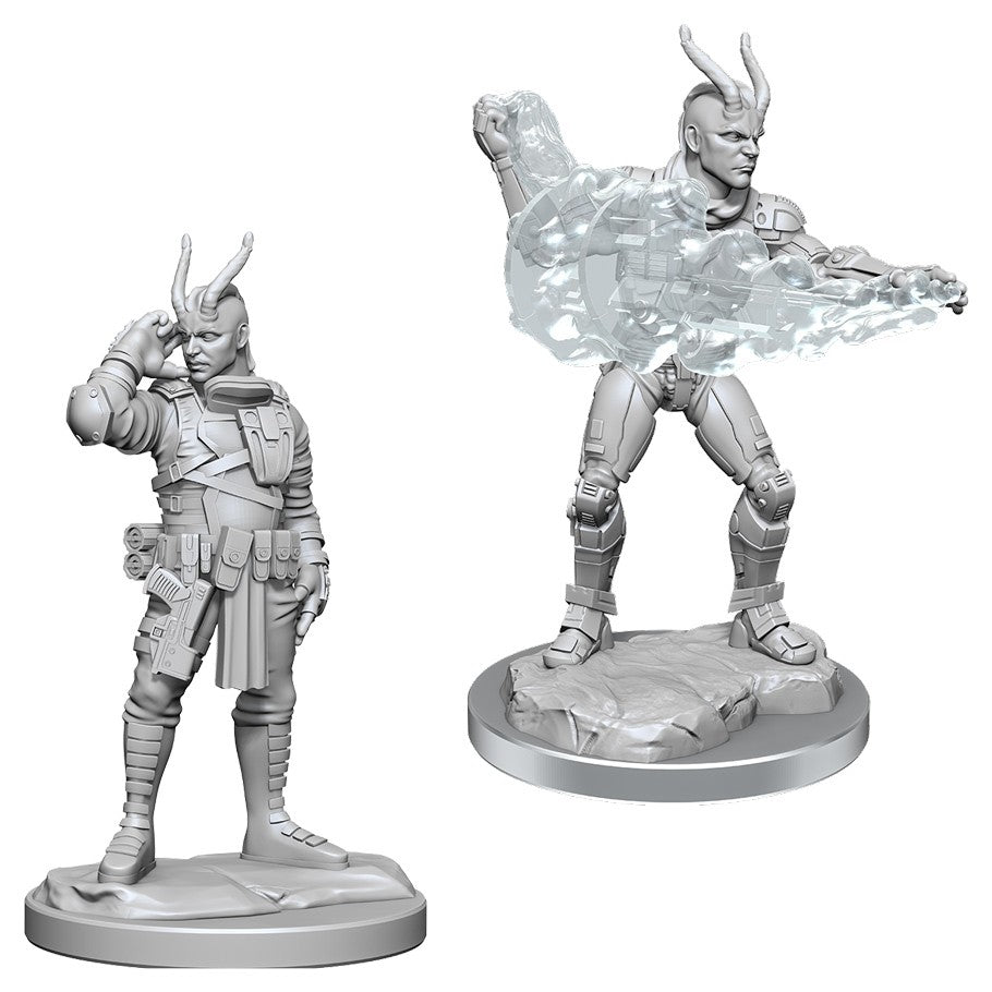 Starfinder Battles: Deep Cuts - Lashunta Technomancer Male (90501)