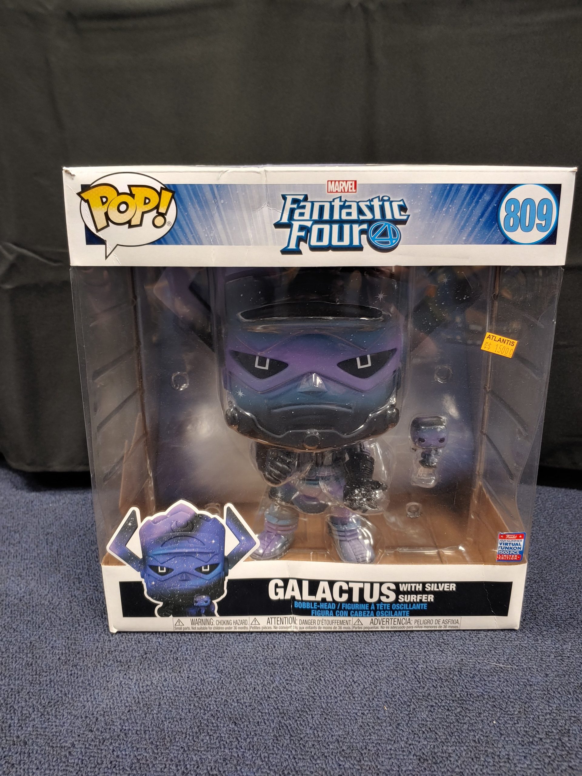 POP Figure (10 Inch): Marvel #0809 - Galactus with Silver Surfer (2021