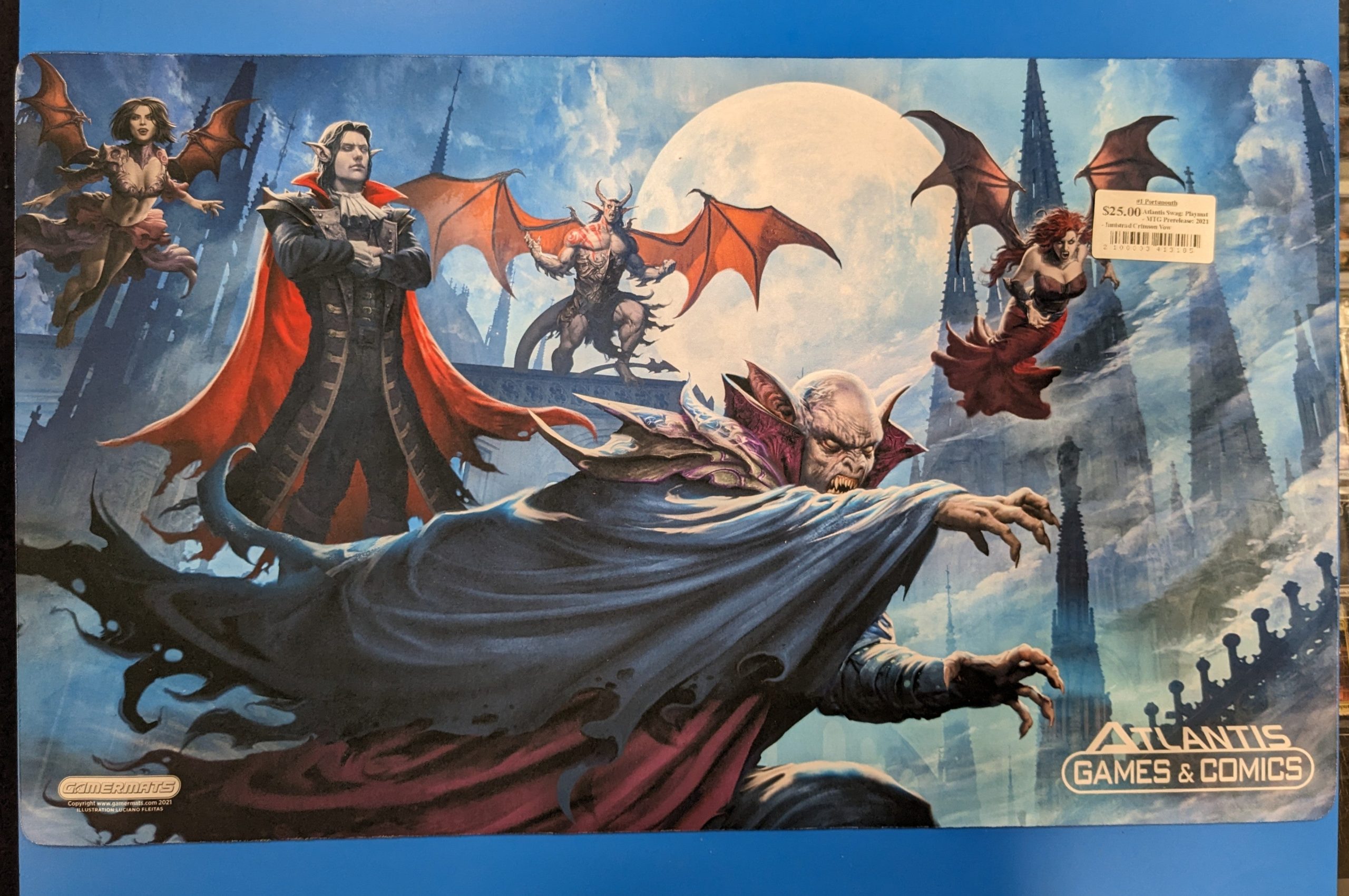 Atlantis Swag: Playmat - MTG Prerelease: 2021 - Innistrad Crimson Vow