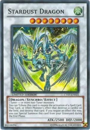 Stardust Dragon (CT07-EN021) Super Rare - Limited Edition Near Mint