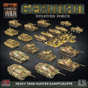 Flames of War: WWII: German (GEAB21) - Heavy Tank Hunter Kampfgruppe (