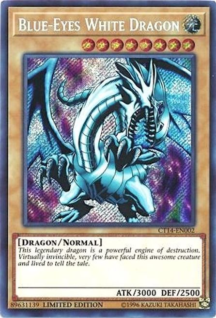 Blue-Eyes White Dragon (CT14-EN002)