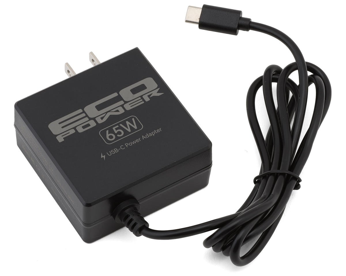EcoPower 65W USB-C PD Power Supply (Electron Mini Charger)