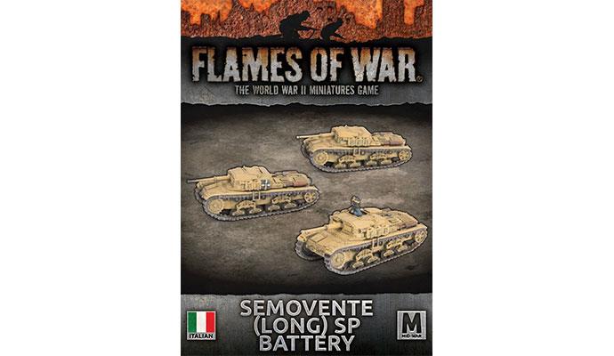 Flames of War: WWII: Italian (IBX22) - Semovente (Long 75mm) Assault G