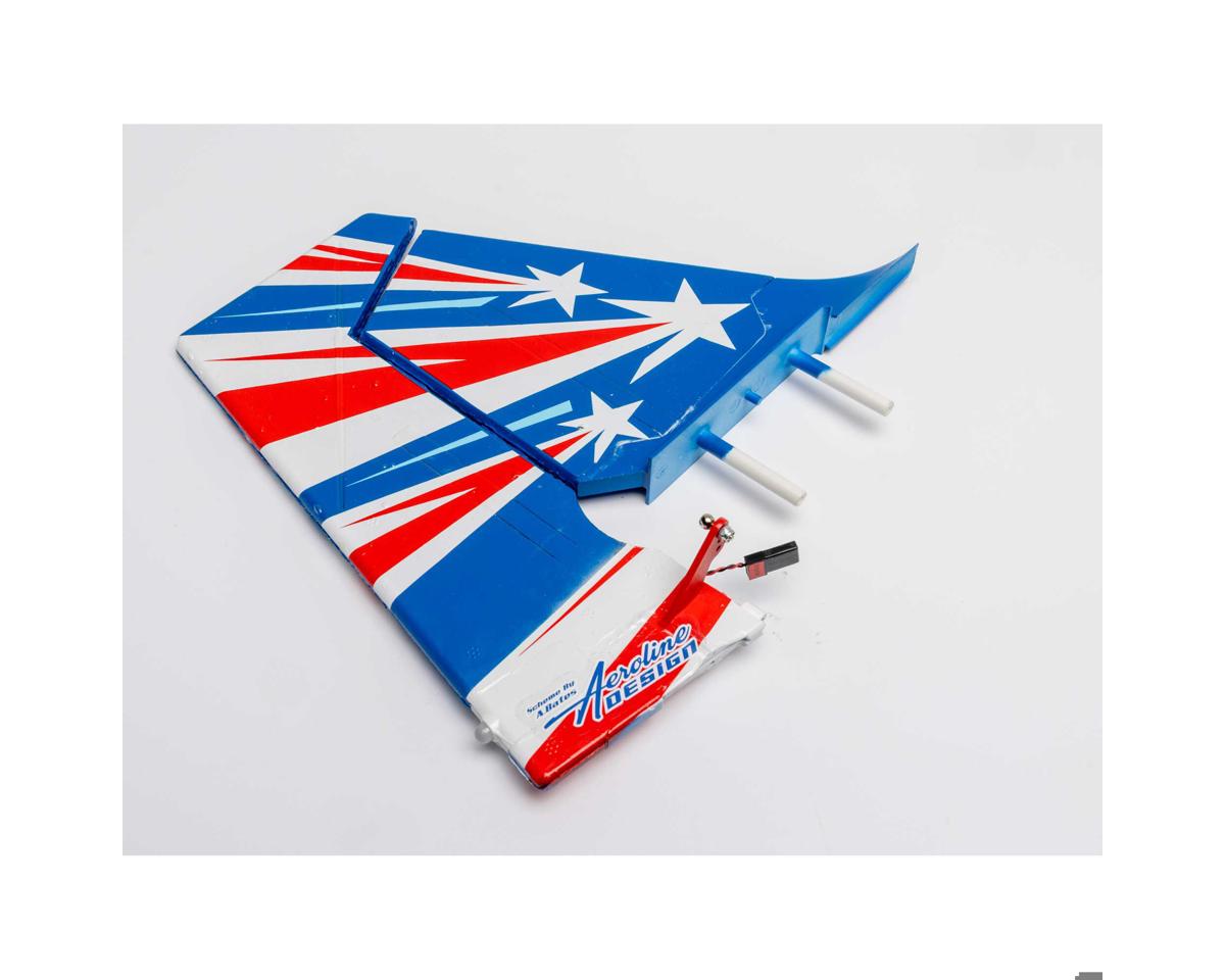 E-flite Decathlon 1.2m Vertical Stabilizer & Rudder w/LED