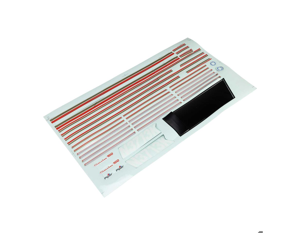 E-flite Decal Sheet: Cherokee 1.3m Blue
