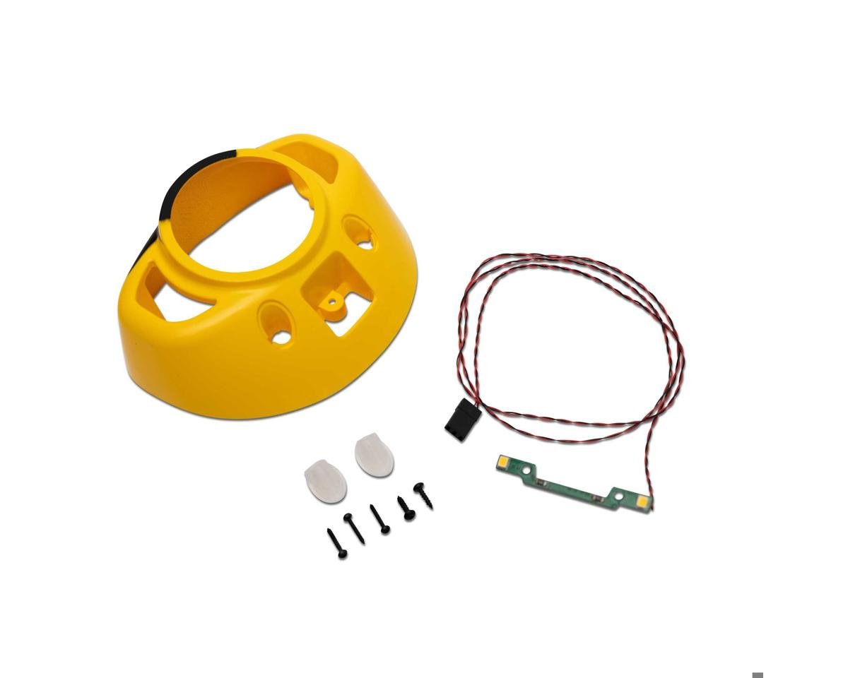 E-flite Cowling w/LED; Super Timber 1.7m
