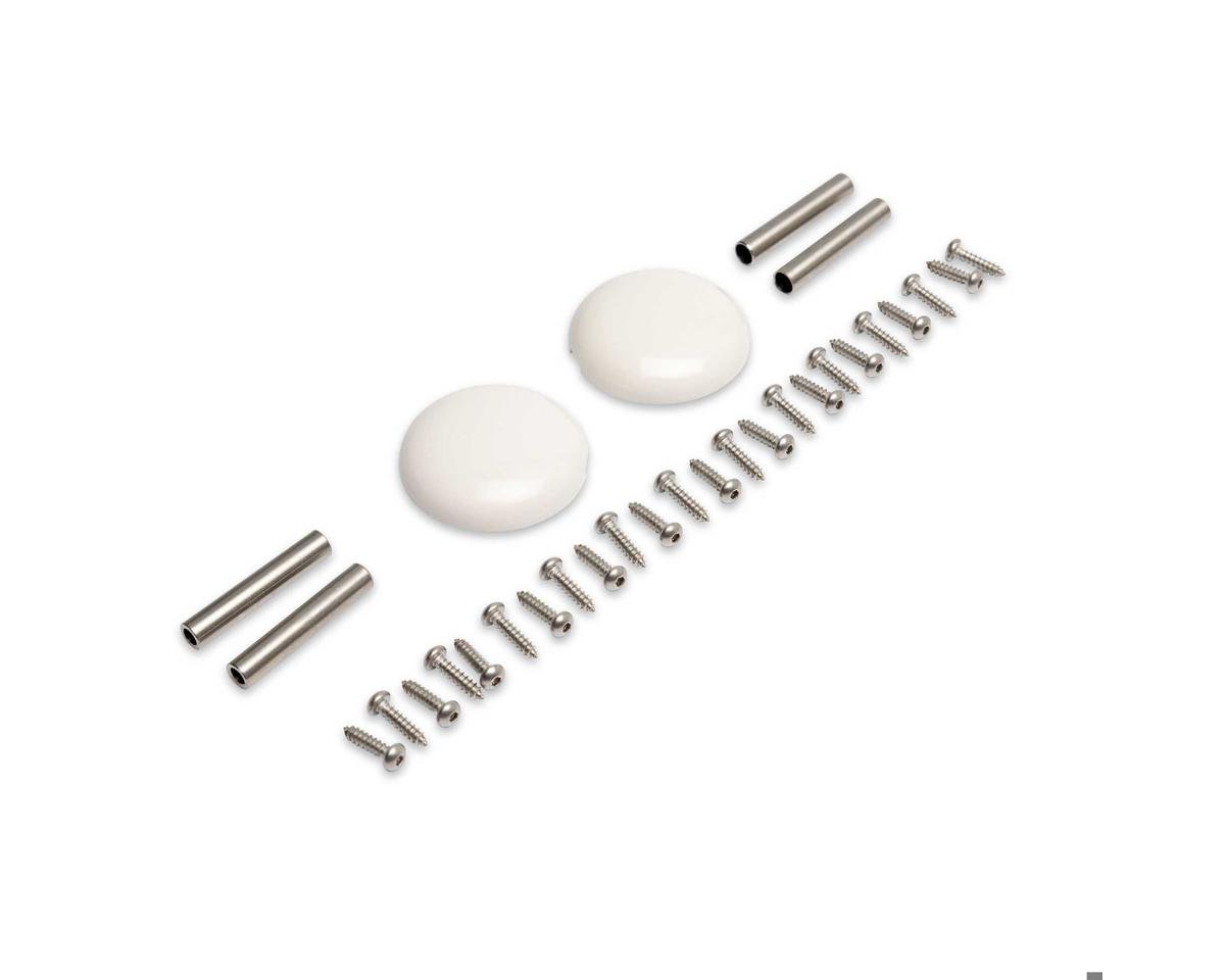 E-flite Tundra Beadlock Hubcaps, Locking Screws, Axle Spacers, Air Valve Plugs