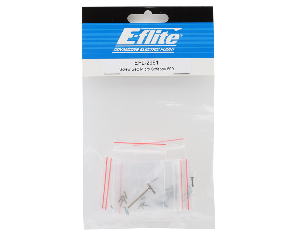 E-flite Micro Scrappy 800 Screws Set