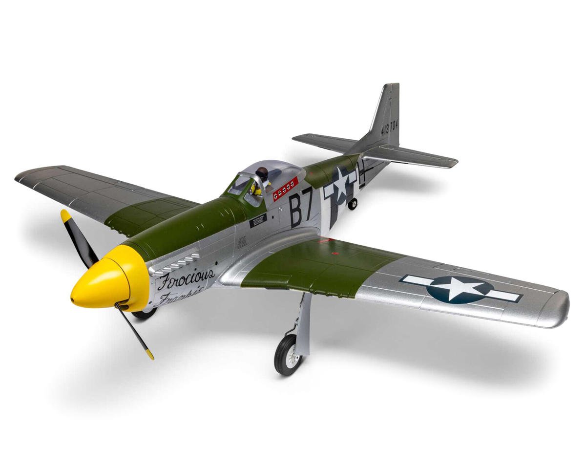 E-flite P-51D Mustang 1.0m BNF Basic Electric Airplane (1002mm) w/AS3X+ & SAFE Select